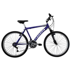 SFORZO - Bicicleta Rin 26 En Aluminio 18 Cambios Suspensión Azul