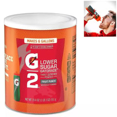 GATORADE - G2 En Polvo Sabor Tropical Punch Mega Concentrado