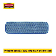 RUBBERMAID COMMERCIAL - Mopa Plana Microfibra Trapeador