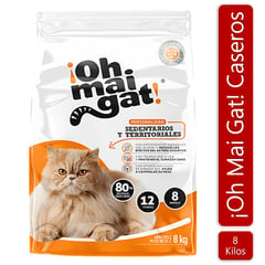 OH MAI GAT - Alimento para gato oh maigat sedentarios y territoriales 8kg