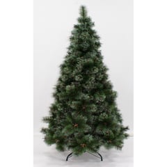 GIO HOME - Arbol de Navidad Pino Noruega 1.80m Verde 338 Ramas