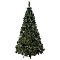 GENERICO - Arbol de Navidad Pino Ponderosa 2.00m Verde 640 Ramas GIO Home