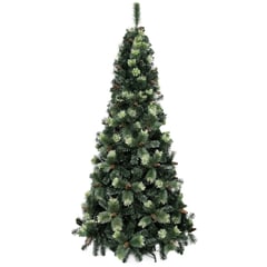 GENERICO - Arbol de Navidad Pino York 210m Verde 962 Ramas GIO Home