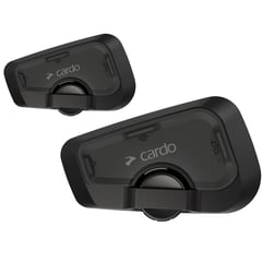 CARDO SYSTEMS - Intercomunicador para Moto Cardo Freecom 2X Duo Pack.