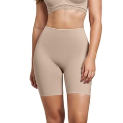 LEONISA - Panty short invisible control de abdomen efecto levanta cola.