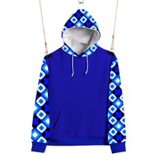 GENERAL - Buso Saco Hoddie Figures Blue