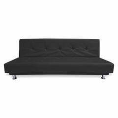 PRODESCANSO - Sofa Cama One En Ecocuero - Negro