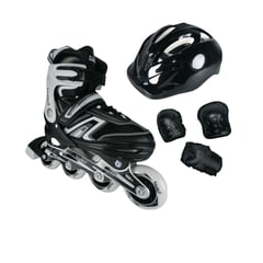 BLADERUNNER - Patines Semiprofesionales Kit Blades Protecciones S Negro