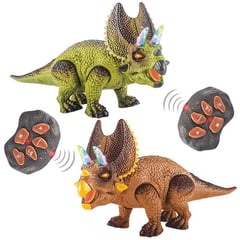 DINO WORLD - Dinosaurio a control remoto para niños importado alta calid