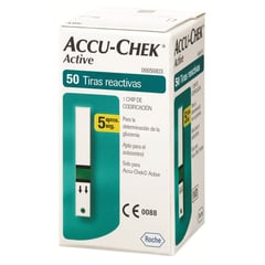 ACCU CHEK - Tiras Reactivas Accu-chek Active X 50und