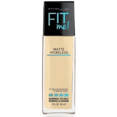 MAYBELLINE - Base Líquida Fit Me Matte Poreless Porcelain 110