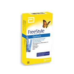 OPTIMUM - Freestyle Tiras Reactivas Optium X 50und