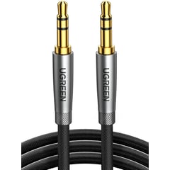 UGREEN - Cable Auxiliar Audio Estéreo Jack 3.5mm Macho a Macho Auriculares 1m