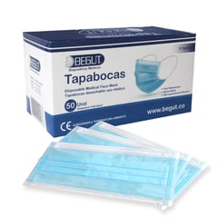 BEGUT - Tapabocas Adulto X 50 Und