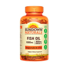 SUNDOWN - Fish Oil Naturals 1000mg X 72 Capsulas