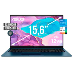 ASUS - PORTATIL INTEL CORE I5-1235U SSD 512GB RAM 24GB LED 16 FULL HD