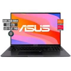 ASUS - PORTATIL AMD RYZEN 7-7730U SSD 1TB RAM 24GB LED 15,6 FHD