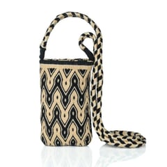 CASTELLANO - Makki Mini Wayuu Crossbody Bag Black Beige