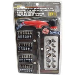 DURAMAX - Kit destornilladores y dados multiuso 37 piezas pro