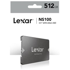 LEXAR - Disco solido ssd 512gb ns100 2.5 6gbs sata