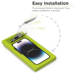 PURE GEAR - Protector Pantalla Compatible con iPhone 15 Pro Max / 14 Plus HD