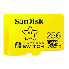 SANDISK - Tarjeta microSDXC UHS-I para Nintendo Switch 256 GB