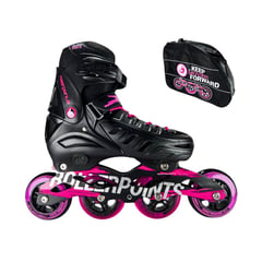 ROLLER - Patines En Linea Semiprofesionales Points S Fucsia