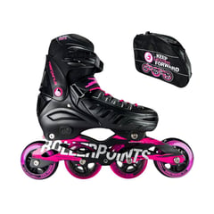 ROLLER - Patines En Linea Semiprofesionales Points M Fucsia