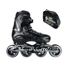 ROLLER - Patines En Linea Semiprofesionales Points M Negro