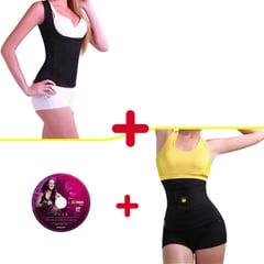 MEGA SHAPERS - Cami senos libres tv hot + instant cintura de avispa + dvd original shapers