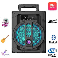 SONIVOX - Cabina sonido bluetooth 150w fm usb micro sd portatil control remoto.