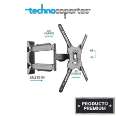 TECHNOSOPORTES - Soporte de Brazo para TV de 32" a 65"