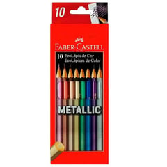 FABER-CASTELL - Color Faber Castell Metallic X10 Unidades