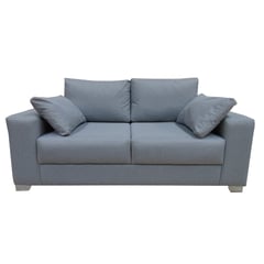 SOFA MARKET - Sofa Empire 3 Puestos Tela Gris