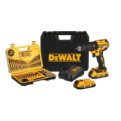 DEWALT - TALADRO PERCUTOR 1/2 2 BATERIAS 100 PZS DCD7781S2A-B3