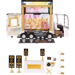 RAINBOW HIGH - Set Tour Bus y escenario Original