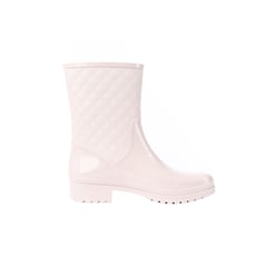 IDECAL - Bota de Lluvia Impermeable Mujer Melissa Beige