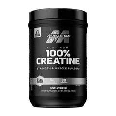 MUSCLETECH - Creatina platinum muzcletech 400 gr 80 servicios