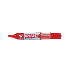 PILOT - Marcador Borrable Recargable V Master Board Rojo