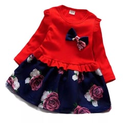 GENERICO - Ropa vestidos para niñas conjuntos de vestir bebes manga larga