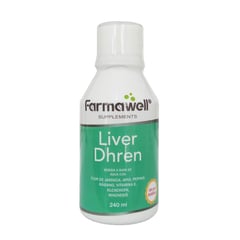 FARMAWELL - LIVER DHREN SUSPENSIÓN 240 ML