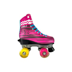 SUPER LOOK - Patines 4 Ruedas Artisticos Ajustables Ruedas Con Luces S