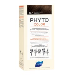 PHYTO - Tinte Color 6.7 Rubio Oscuro Chocolate