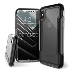 XDORIA - X-DORIA Estuche Compatible iPhone XS X Defense Clear Negro