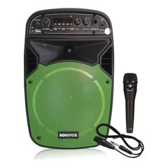 SONIVOX - Cabina De Sonido Bluetooth 6.5 + Microfono + Control