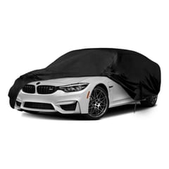 VELBROS - Pijama Carro Sedan Forro Protector Carpa Funda - Negro - M