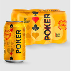 POKER - Cerveza Six Pack