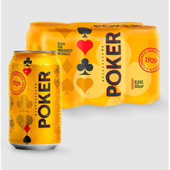 POKER - Cerveza Poker Six Pack