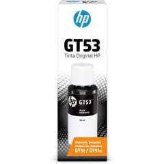 HP - Botella De Tinta GT53 de 90 ml Negra Original