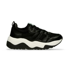 NORTH STAR - Tenis Casuales Negro Hunty Fang Mujer..